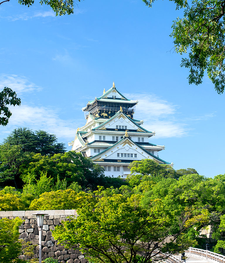 夏の大阪城
