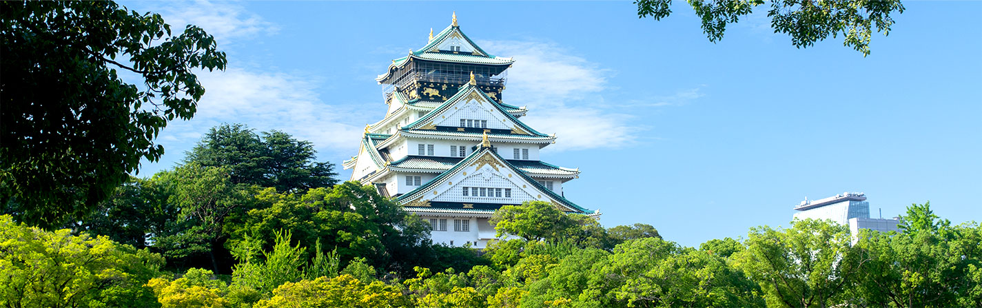 夏の大阪城